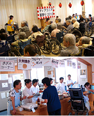 写真：2010年夏祭りの様子